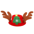 Drôle de Noël chapeau pour animal de compagnie chat de Noël bandeau de Noël en intérieur décoration de Noël 4